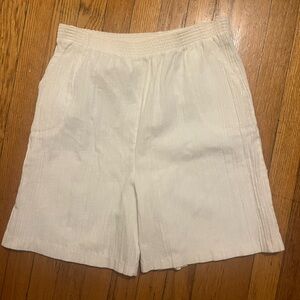 True vintage white shorts USA made